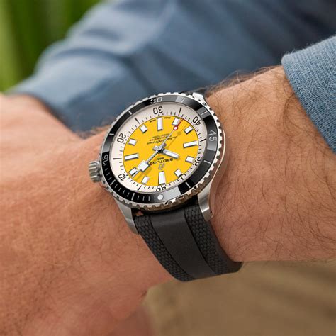 breitling yellow scheme|Hands.